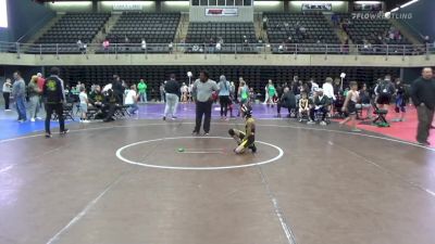 70 lbs 5th Place - Mason Gibson, Pikesville vs Zolan Dietrich, Rio Grande