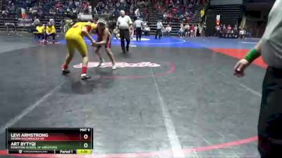 178 lbs Cons. Round 3 - Art Bytyqi, Evanston School Of Wrestling vs Levi Armstrong, Peoria Razorbacks WC