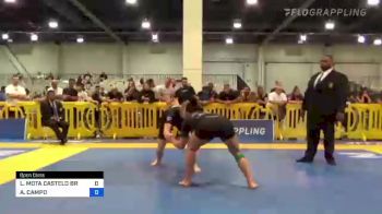 LUCIANA MOTA CASTELO BRANCO vs AMY CAMPO 2022 American National IBJJF Jiu-Jitsu Championship