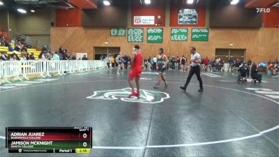 165 lbs Cons. Round 2 - Adrian Juarez, Bakersfield College vs Jamison McKnight, Shasta College