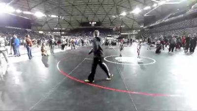 43 lbs 3rd Place Match - Knox Ostlund, Askeo International Mat Club vs Jiovani Rodriguez, Victory Wrestling-Central WA