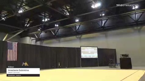 Anastasia Dubinkina - Ribbon, Desert Gymcats - 2021 USA Gymnastics Championships