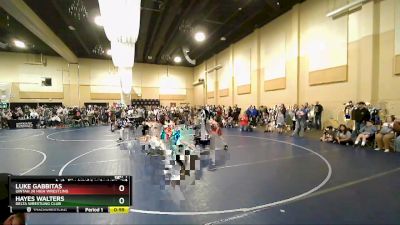 82 lbs Round 1 - Hayes Walters, Delta Wrestling Club vs Luke Gabbitas, Uintah Jr High Wrestling