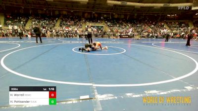 65 lbs Round Of 16 - Hadlee Worrell, Big Game WC vs Haven Pohlsander, R.A.W.