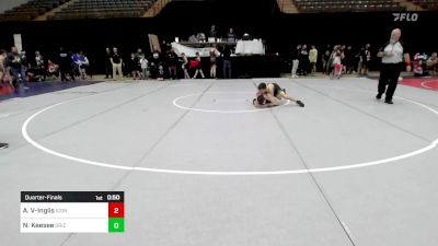 91 lbs Quarterfinal - Asher Van Voorhis-Inglis, Icon Wrestling vs Nolan Keesee, Grizzly Wrestling Club