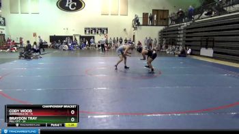 170 lbs Cross Bracket (8 Team) - Cody Wood, Gardendale Hs vs Braydon Tray, Pell City