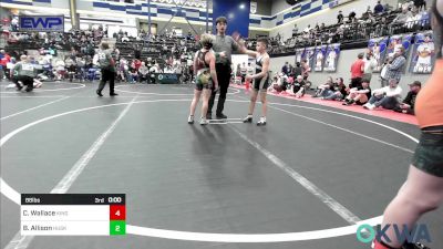 88 lbs Final - Nash Denison, Cowboy Wrestling Club vs Wyatt Ledford, Prodigy Elite Wrestling