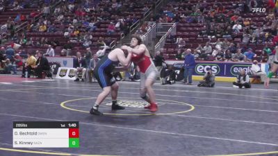 285 lbs Final - Dean Bechtold, Owen J. Roberts vs Sean Kinney, Nazareth