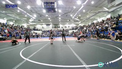 105 lbs Rr Rnd 1 - Sophie Proctor, Henryetta Knights Wrestling Club vs Maggie Martinez, Team Tulsa Wrestling Club