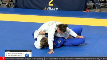 Luiza Monteiro vs Andressa Cintra , Middleweight Final, 2021 IBJJF Pan Championship