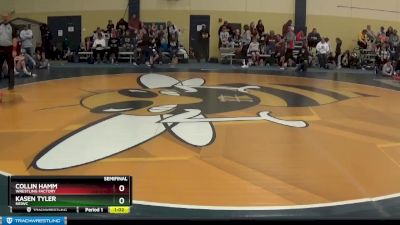 140 lbs Semifinal - Kasen Tyler, NEIWC vs Collin Hamm, Wrestling Factory