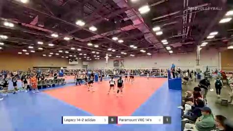 Legacy 14-2 adidas vs Paramount VBC 14's - 2022 JVA Summerfest presented by Nike