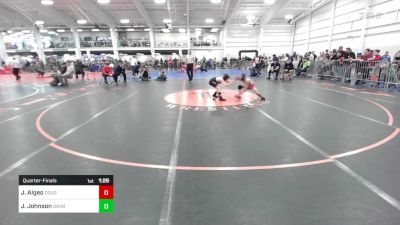 64 lbs Quarterfinal - Joey Algeo, Doughboys WC vs Josiah Johnson, Danbury