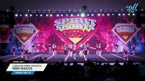 Carolina Spirit Athletics - Mini Makos [2024 L1 Mini - D2 Day 2] 2024 Spirit Sports Myrtle Beach Nationals