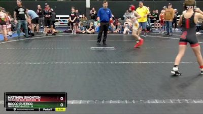 76 lbs Round 6 (8 Team) - Matthew Simonton, The Savage Barn Brothers vs Rocco Rustico, Terps Northeast ES