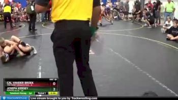 70 lbs Quarterfinals (8 Team) - Joseph Kersey, Pomona Elite vs Cal Vander Broek, The Funky Singlets Teal