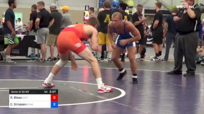 70 kg Consi Of 32 #2 - Ryan Blees, SERTC-VT vs Cory Simpson, Golden Pride Wrestling Club