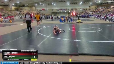 106 lbs Semis & 1st Wb (8 Team) - Cason Herman, Page vs Dallas Day, Fairview