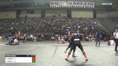 197 lbs Semifinal - Amos Daigbe, Highline vs Tyree Sutton, Iowa Central