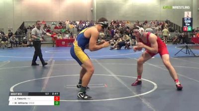 197 lbs Consolation - Jeric Kasunic, American vs Matt Williams, CSU-Bakersfield