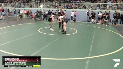 152 lbs X Bracket - Zane Gerlach, Avalanche Wrestling Association vs Eugene Obukhovskiy, Arctic Warriors Wrestling Club