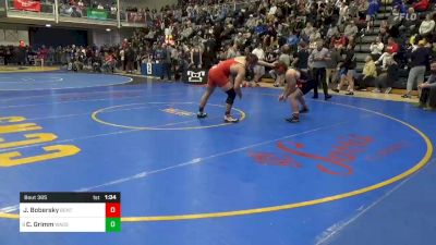 189 lbs R-32 - Jacob Bobersky, Benton vs Coen Grimm, Wadsworth-OH