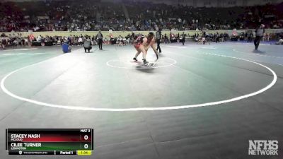 190 lbs Semifinal - CILEE TURNER, Lexington vs Stacey Nash, McLoud