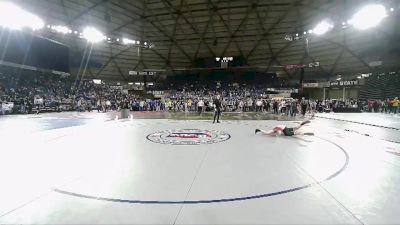 92 lbs Cons. Semi - Garrett Syron, Inland Northwest Wrestling Training Center vs Zander Allen, NWWC