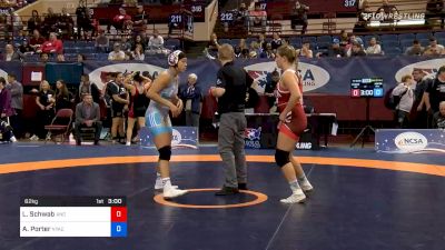 62 kg Consolation - Louisa Schwab, Ano Kato vs Alexis Porter, New York Athletic Club