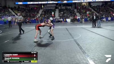 88 lbs Semifinal - Teague Munson, Ark City vs Cannon Terry, Augusta