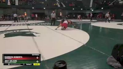 184 lbs Semifinal - Brit Wilson, Northern Illinois vs Darrion Roberts, Oklahoma