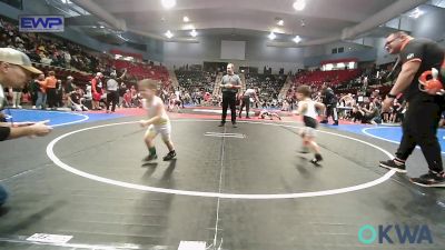 45 lbs Consi Of 8 #1 - Kevin Sanchez, Sperry Wrestling Club vs Cooper Simpson, Salina Wrestling Club