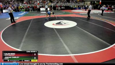 Cons. Round 3 - Caleb Berg, South Sioux City vs Jordan Shirley, Gering