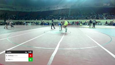 Final - Stevie Vafeas, Fort Gibson Youth Wrestling vs Titan Hix, Hennessey Eagles Jr High