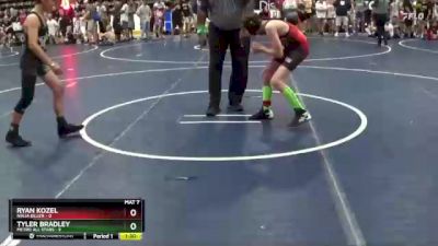 100 lbs Round 2 (4 Team) - Ryan Kozel, Ninja Killer vs Tyler Bradley, Metro All Stars