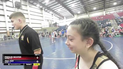 96 lbs Placement Matches (8 Team) - IRINA PALOONEY, Nevada vs Caitlyn Kendall, Idaho