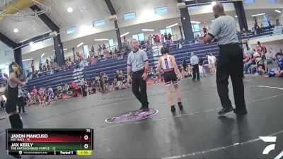 75 lbs Round 1 (6 Team) - Jaxon Mancuso, Mat Rats vs Jax Keely, The Untouchables Purple