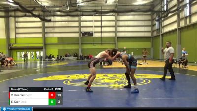 149 lbs Finals (2 Team) - Eric Cain, Colby Community College vs Chase Koehler, Cowley Community College