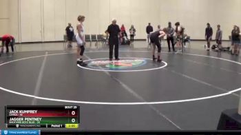 129 lbs Placement Matches (16 Team) - Jack Kumprey, Citrus vs Jagger Pentney, Backyard Boyz Blue