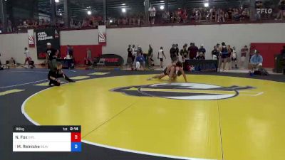 86 kg Round Of 64 - Noah Fox, Diplomat Wrestling Club vs Mason Reiniche, Beaver Dam Wrestling RTC