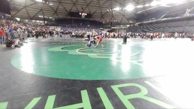 127 lbs Quarterfinal - Daneill Amayah Tristan, Tri Cities Wrestling Club vs Alexa Ortiz Marquez, Thunder Mountain Wrestling Club