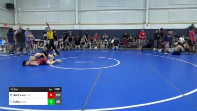 133 lbs Pools - Collin Andrews, Ohio Gold 24K vs Tanner Tutku, Rogue W.C. (OH)