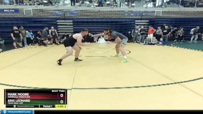 185 lbs Round 4 - Mark Moore, Homedale Wrestling vs Kris Leonard, Team Real Life