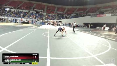 3A-106 lbs Cons. Round 2 - Andres Mendoza, Jefferson vs Peyton Wafer, Douglas