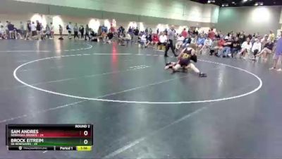 195 lbs Round 2 (16 Team) - Brock Eitreim, SD Renegades vs Sam Andres, Nebraska Broskis