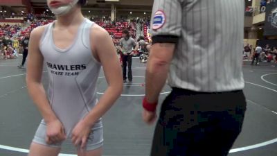 96 lbs Champ. Round 1 - Eli Martinez, Maize Wrestling Club vs Luke Seiler, Brawlers