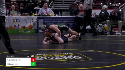 172 lbs Round Of 32 - Mitchell Baronner, Hollidaysburg vs Talan Hogan, Pennridge