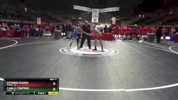 97 lbs Round 1 (4 Team) - Lytning Hazen, MDWA vs Carlo Contino, CVWA