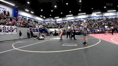 75 lbs Quarterfinal - SILAS TATUM, Choctaw Ironman Youth Wrestling vs Wade Smith, Tonkawa Takedown Club