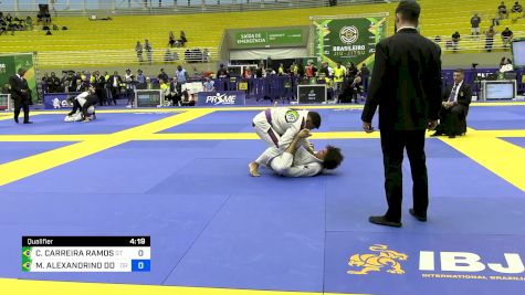 CAIO CARREIRA RAMOS vs MATEUS ALEXANDRINO DOS S. MARTIN 2024 Brasileiro Jiu-Jitsu IBJJF